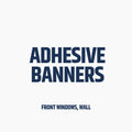 Adhesive Banner