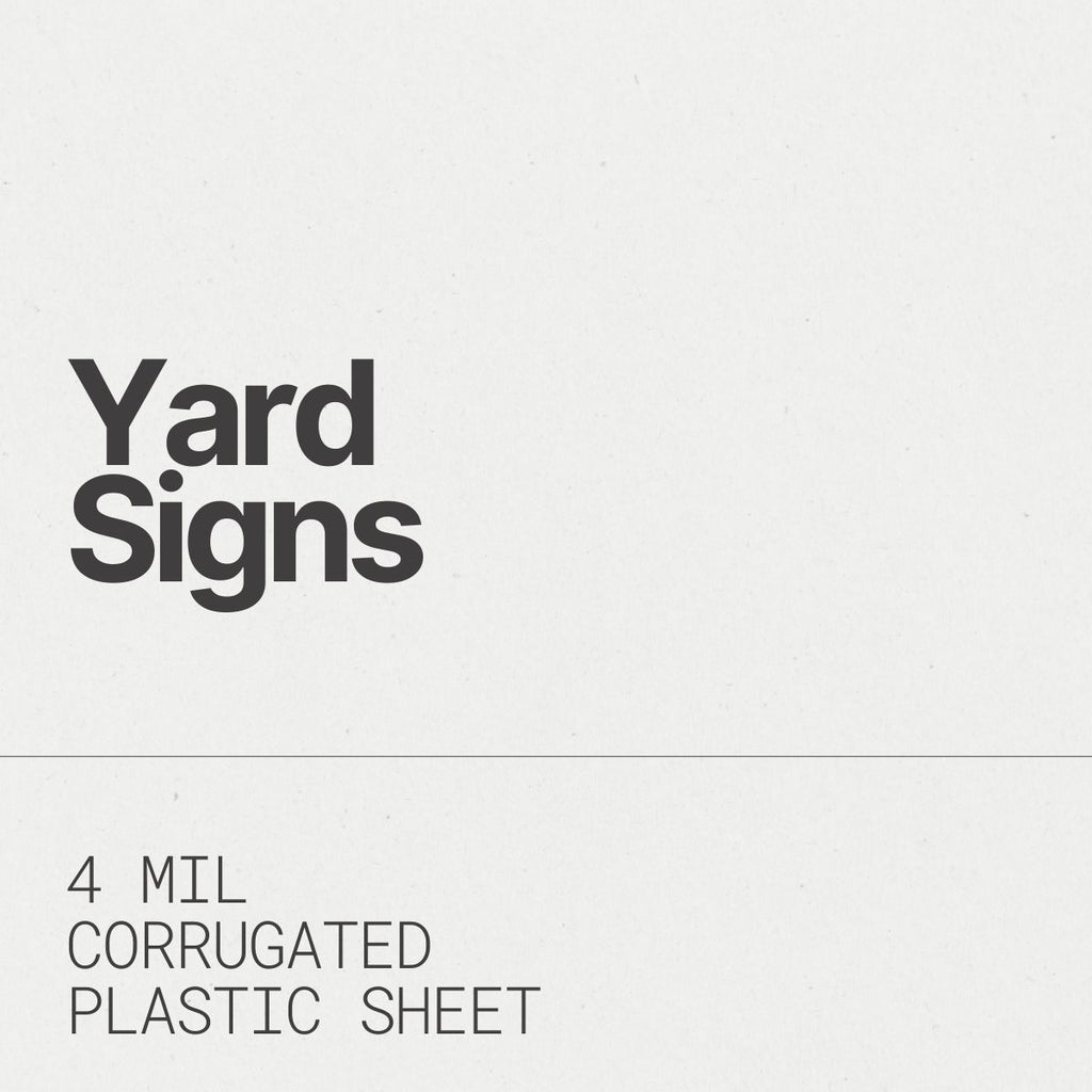 Yard Sign